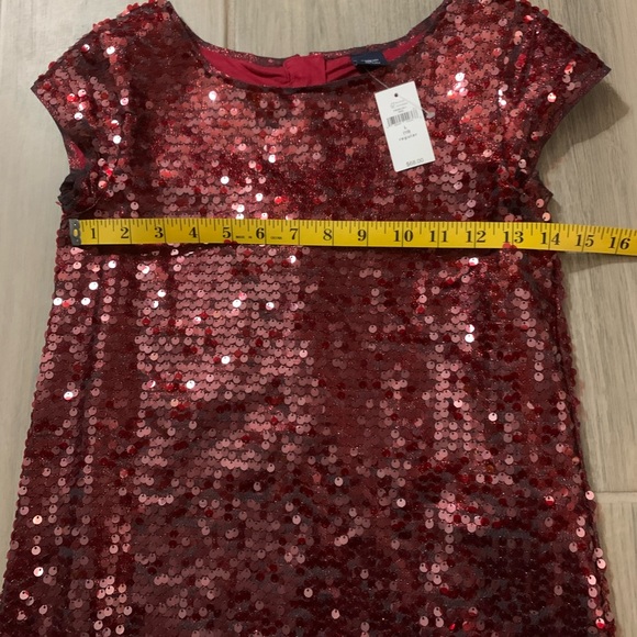 Sequin Dress Gap Kid girl size 10 NWT - Picture 5 of 6